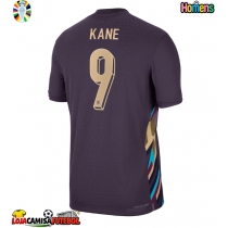 Camisa de Futebol Inglaterra Harry Kane #9 Equipamento Secundário Europeu 2024 Manga Curta